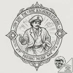A chicano lettering tattoo “the path of the r… – tattoo sketch (№1751826026_0, 06.07.2025 18:20) — tattoovalue.net