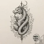 Praying hands, artistic tattoo sketch, studio… – tattoo sketch (№1751826781_0, 06.07.2025 18:33) — tattoovalue.net