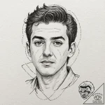 A minimalist tattoo of the “mclovin” id card,… – tattoo sketch (№1751828708_0, 06.07.2025 19:05) — tattoovalue.net
