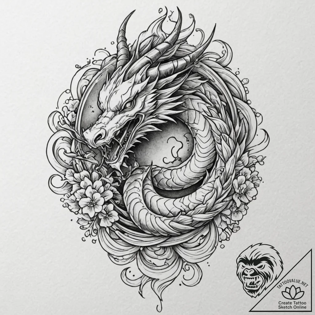 A linework tattoo of the protoss symbol., con... - tattoo sketch (№1751829214_0, 06.07.2025 19:13) — tattoovalue.net