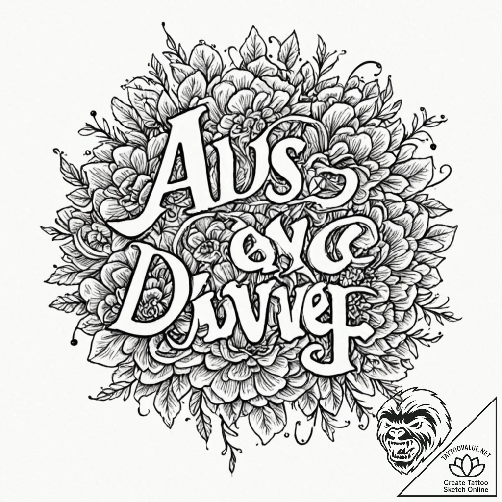 A chicano lettering tattoo "it's alive! it's... - tattoo sketch (№1751832525_0, 06.07.2025 20:08) — tattoovalue.net