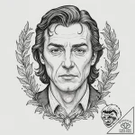 A neo-traditional tattoo of the “captain howd… – tattoo sketch (№1751833448_0, 06.07.2025 20:24) — tattoovalue.net