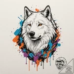 A graphic novel style sketch of jon snow with… – tattoo sketch (№1751834797_0, 06.07.2025 20:46) — tattoovalue.net