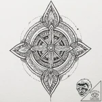 Haida (patterns), tattoo line art, dynamic co… – tattoo sketch (№1751836098_0, 06.07.2025 21:08) — tattoovalue.net