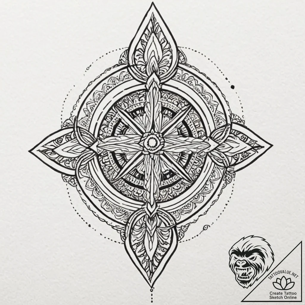 Haida (patterns), tattoo line art, dynamic co... - tattoo sketch (№1751836098_0, 06.07.2025 21:08) — tattoovalue.net