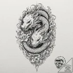 Netflix originals, concept art for tattoo, bo… – tattoo sketch (№1751836691_0, 06.07.2025 21:18) — tattoovalue.net
