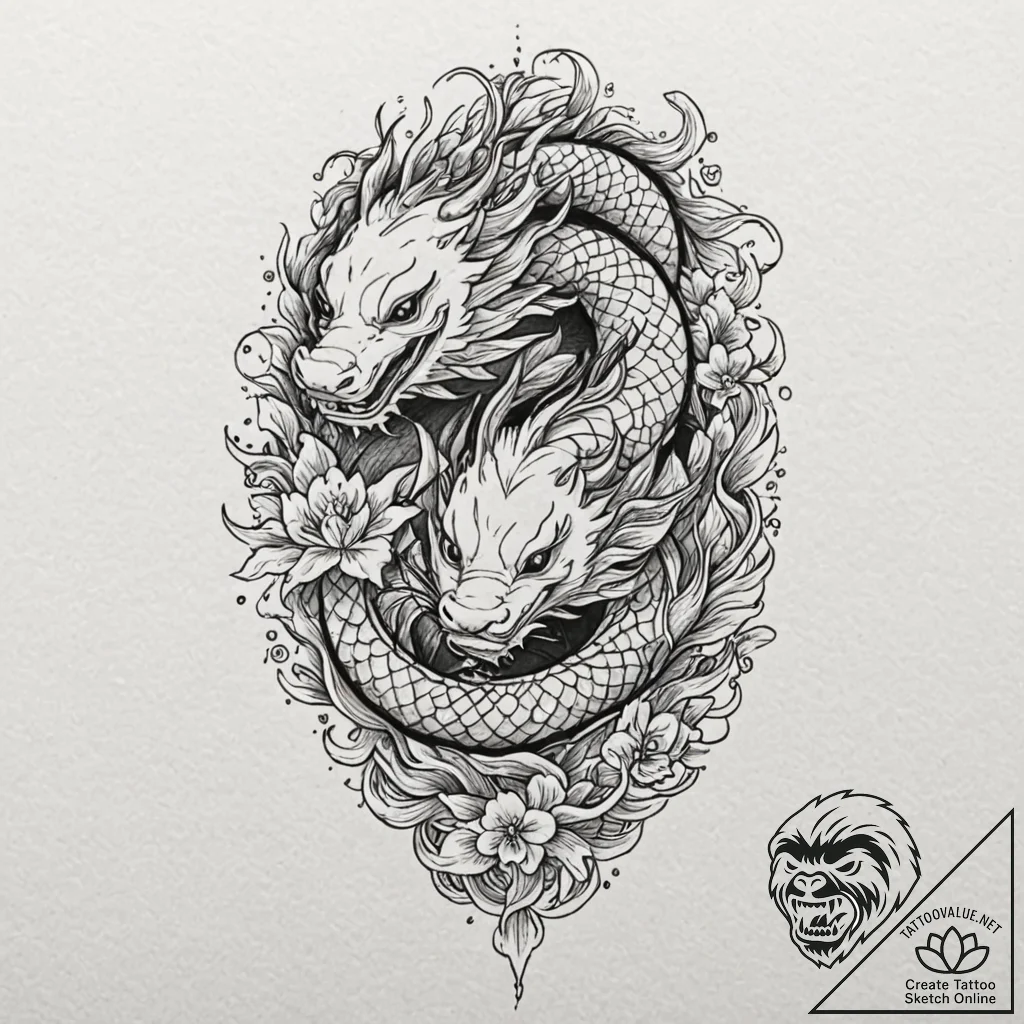 Netflix originals, concept art for tattoo, bo... - tattoo sketch (№1751836691_0, 06.07.2025 21:18) — tattoovalue.net
