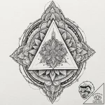 A linework tattoo of a bottle of felix felici… – tattoo sketch (№1751840423_0, 06.07.2025 22:20) — tattoovalue.net