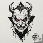 A sketch of the titular monster from jeepers… – tattoo sketch (№1751840978_0, 06.07.2025 22:29) — tattoovalue.net