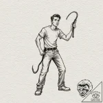 A sketch of the main character from the boys,… – tattoo sketch (№1751844012_0, 06.07.2025 23:20) — tattoovalue.net