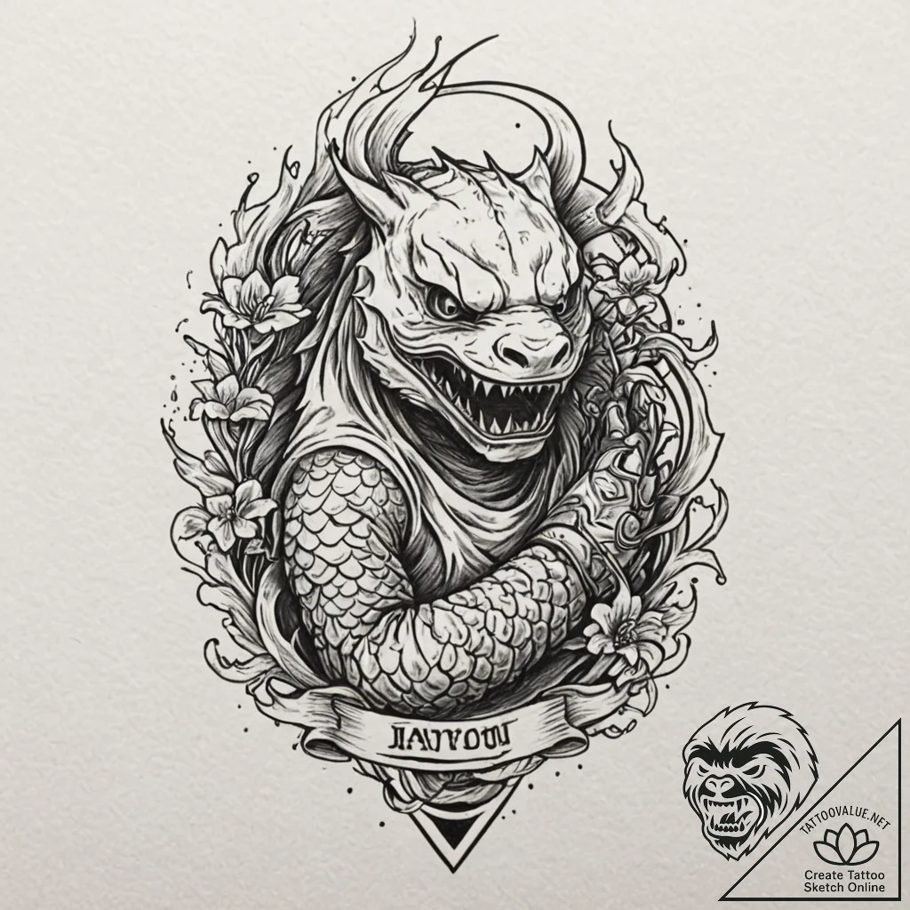 A graphic novel style sketch of jason voorhee... - tattoo sketch (№1751844769_0, 06.07.2025 23:32) — tattoovalue.net