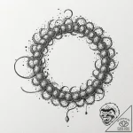 Centipede, concept art for tattoo, aesthetica… – tattoo sketch (№1751845801_0, 06.07.2025 23:50) — tattoovalue.net