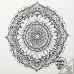 Pearl, artistic tattoo sketch, black and grey… – tattoo sketch (№1751845972_0, 06.07.2025 23:52) — tattoovalue.net