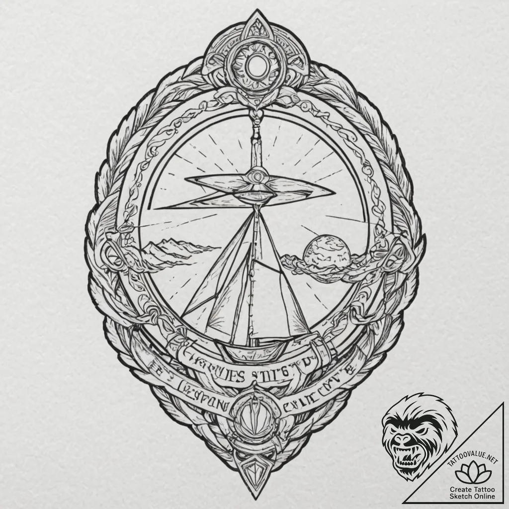 Science, technology & sci-fi, tattoo flash sh... - tattoo sketch (№1751855167_0, 07.07.2025 02:26) — tattoovalue.net