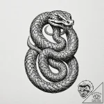 Cobra, tattoo sketch design, fine lines, deli… – tattoo sketch (№1751859537_0, 07.07.2025 03:38) — tattoovalue.net