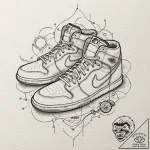 A tattoo flash sheet of items: the sports alm… – tattoo sketch (№1751863508_0, 07.07.2025 04:45) — tattoovalue.net
