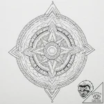 Cyberpunk valkyrie, tattoo drawing outline, f… – tattoo sketch (№1751864866_0, 07.07.2025 05:07) — tattoovalue.net