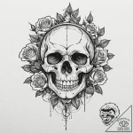 Motorcycle, concept art for tattoo, clear ima… – tattoo sketch (№1751867564_0, 07.07.2025 05:52) — tattoovalue.net