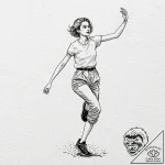 A neo-traditional portrait of the main charac… – tattoo sketch (№1751873179_0, 07.07.2025 07:26) — tattoovalue.net