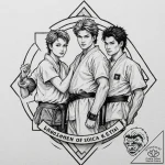 A neo-traditional tattoo of the main characte… – tattoo sketch (№1751873337_0, 07.07.2025 07:28) — tattoovalue.net