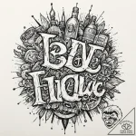 A chicano lettering tattoo of “it’s a deal, i… – tattoo sketch (№1751880567_0, 07.07.2025 09:29) — tattoovalue.net