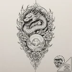 A lightsaber hilt (specific, e.g., luke’s or… – tattoo sketch (№1751883172_0, 07.07.2025 10:12) — tattoovalue.net