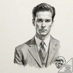 A watercolor sketch of the iconic “business c… – tattoo sketch (№1751886080_0, 07.07.2025 11:01) — tattoovalue.net