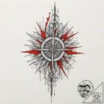 A sketch of berlin, charismatic and unhinged,… – tattoo sketch (№1751888578_0, 07.07.2025 11:42) — tattoovalue.net