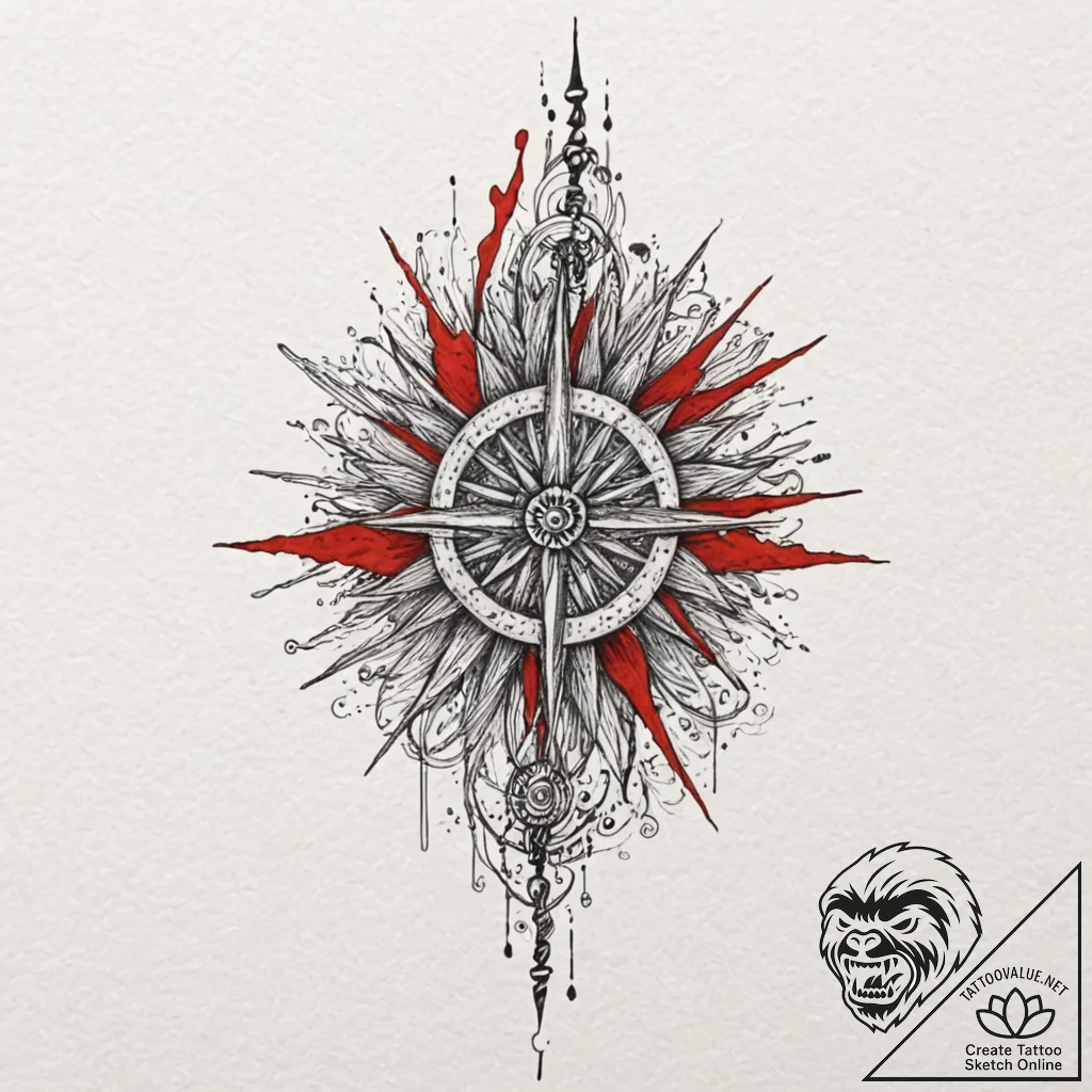 A sketch of berlin, charismatic and unhinged,... - tattoo sketch (№1751888578_0, 07.07.2025 11:42) — tattoovalue.net