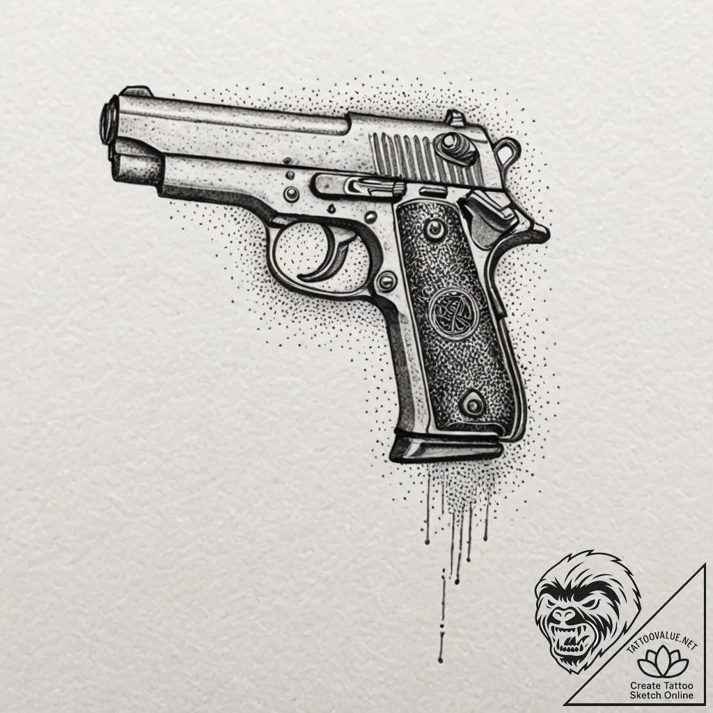 A trash polka sketch of bullet tooth tony fro... - tattoo sketch (№1751889066_0, 07.07.2025 11:51) — tattoovalue.net