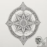 Wild west gunslinger duel, concept art for ta… – tattoo sketch (№1751889235_0, 07.07.2025 11:53) — tattoovalue.net