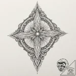 с„сќрѕс‚рµр·рё, сѓрєр°р·рєрё рё рјрёс„рѕр»рѕр… – tattoo sketch (№1751900493_0, 07.07.2025 15:01) — tattoovalue.net