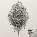Hook, tattoo sketch design, unique design, or… – tattoo sketch (№1751901449_0, 07.07.2025 15:17) — tattoovalue.net