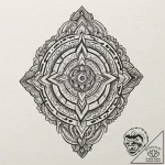 Maori (pattern), concept art for tattoo, new… – tattoo sketch (№1751902747_0, 07.07.2025 15:39) — tattoovalue.net