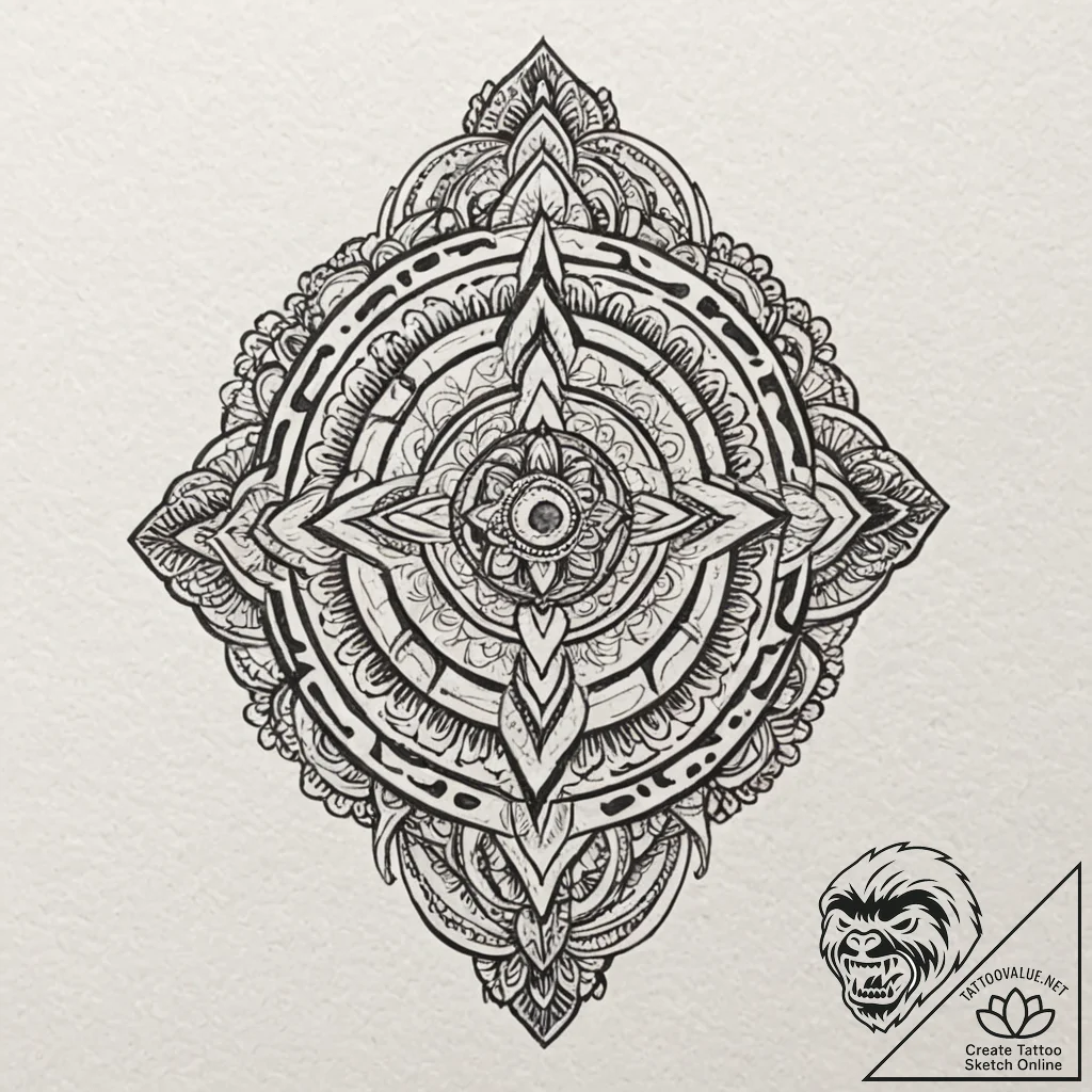 Maori (pattern), concept art for tattoo, new... - tattoo sketch (№1751902747_0, 07.07.2025 15:39) — tattoovalue.net
