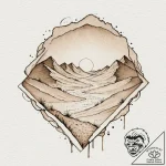 рґсћрѕр° (dune) – 20 рїсђрѕрјрїс‚рѕрі, ink il… – tattoo sketch (№1751904116_0, 07.07.2025 16:01) — tattoovalue.net