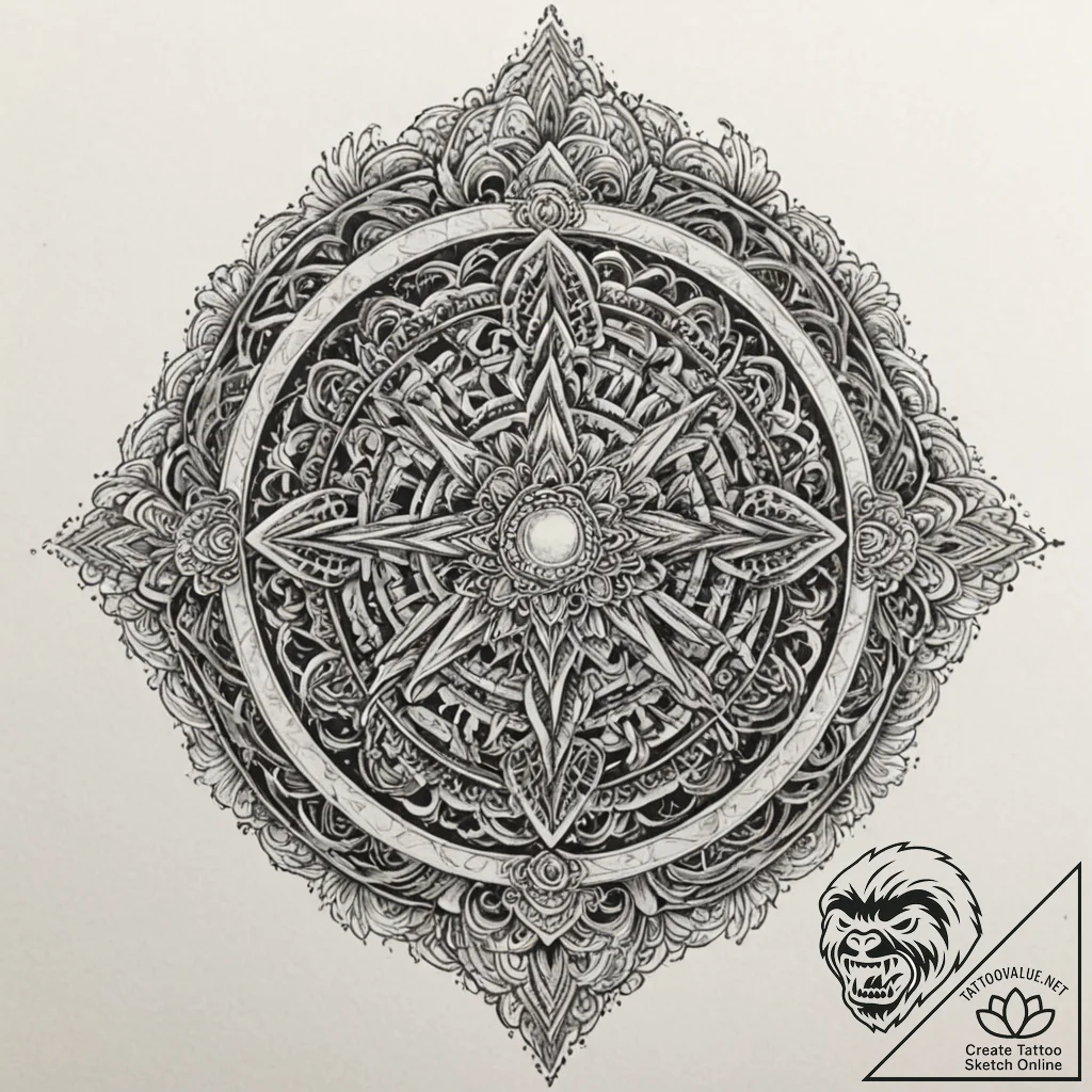 The erdtree from elden ring, ink illustration... - tattoo sketch (№1751914459_0, 07.07.2025 18:54) — tattoovalue.net