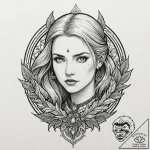 рірµрґсњрјр°рє (the witcher – netflix version… – tattoo sketch (№1751915134_0, 07.07.2025 19:05) — tattoovalue.net