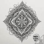 Book, tattoo sketch design, highly detailed,… – tattoo sketch (№1751915470_0, 07.07.2025 19:11) — tattoovalue.net