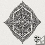 A minimalist tattoo of the “mclovin” id card,… – tattoo sketch (№1751918247_0, 07.07.2025 19:57) — tattoovalue.net