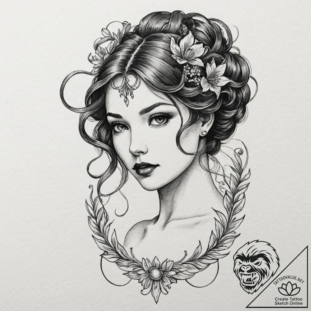 A graphic tattoo of the phrase "no fate but w... - tattoo sketch (№1751918417_0, 07.07.2025 20:00) — tattoovalue.net