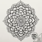 Croissant, tattoo flash sheet design, geometr… – tattoo sketch (№1751920723_0, 07.07.2025 20:38) — tattoovalue.net