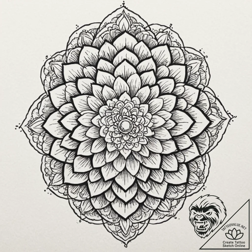 Croissant, tattoo flash sheet design, geometr... - tattoo sketch (№1751920723_0, 07.07.2025 20:38) — tattoovalue.net