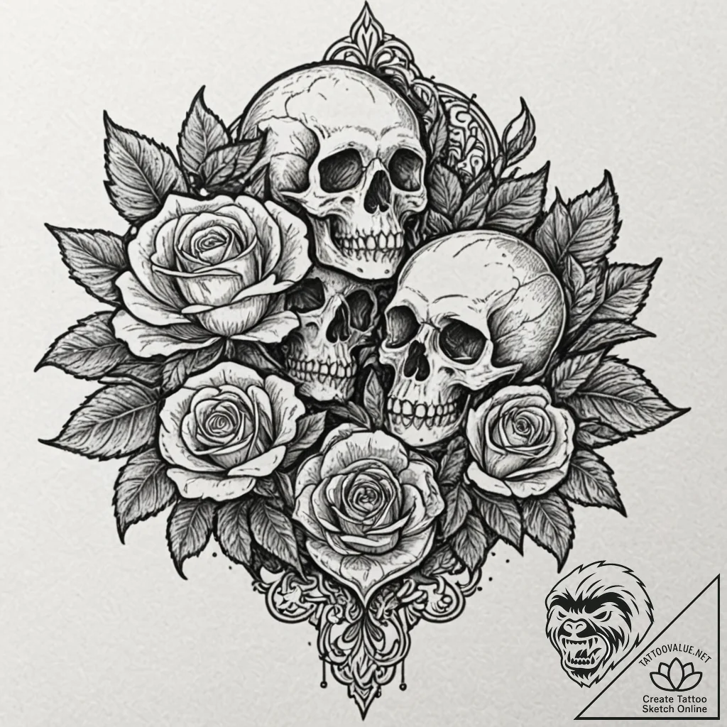 Vulture, tattoo flash sheet design, dotwork s... - tattoo sketch (№1751921060_0, 07.07.2025 20:44) — tattoovalue.net
