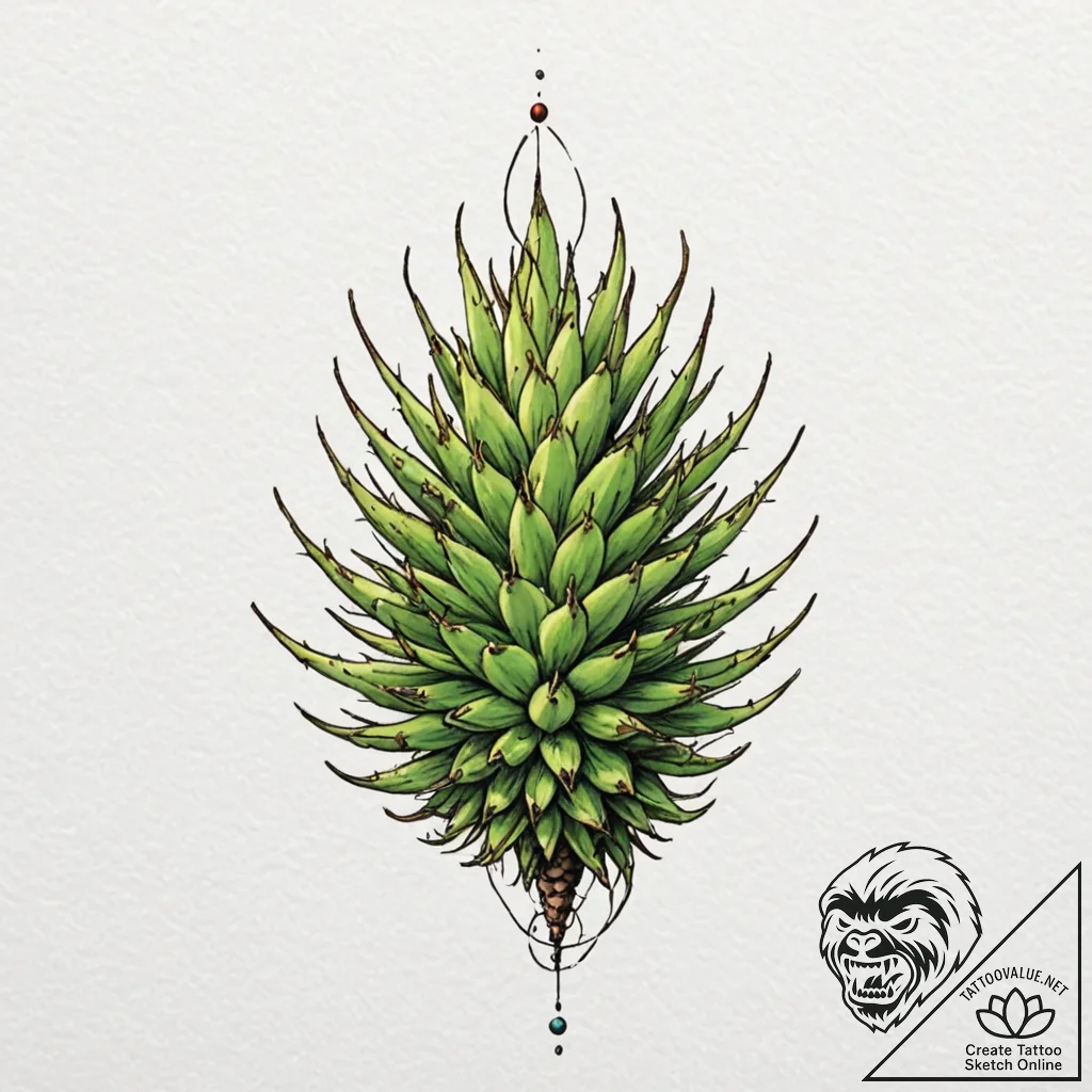 Prickly wire, concept art for tattoo, soft wh... - tattoo sketch (№1751921145_0, 07.07.2025 20:45) — tattoovalue.net