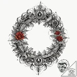 The erdtree from elden ring, tattoo line art,… – tattoo sketch (№1751926505_0, 07.07.2025 22:15) — tattoovalue.net