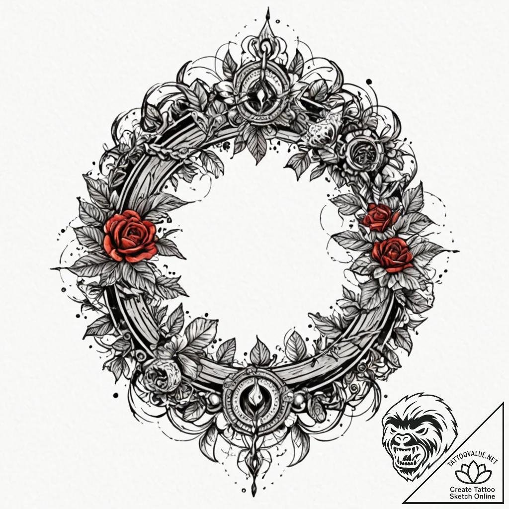 The erdtree from elden ring, tattoo line art,... - tattoo sketch (№1751926505_0, 07.07.2025 22:15) — tattoovalue.net