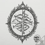 A sketch of luca brasi, with the phrase “slee… – tattoo sketch (№1751929741_0, 07.07.2025 23:09) — tattoovalue.net
