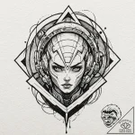(рїсђрѕс…рѕрґ 3: рєсђрёрјрёрѕр°р», с‚сђрёр»р»… – tattoo sketch (№1751932119_0, 07.07.2025 23:48) — tattoovalue.net