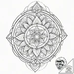 A minimalist tattoo of the “lumos” spell, wit… – tattoo sketch (№1751934487_0, 08.07.2025 00:28) — tattoovalue.net